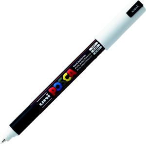 Uni-Ball Markör Posca 0.7 MM Su Bazlı Poster Beyaz Boyama Markörü (6 Lı Paket)