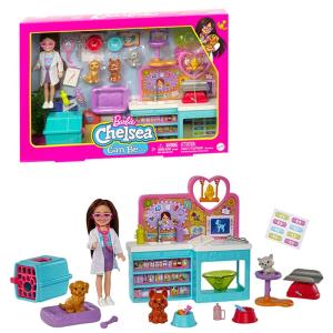 Barbie Chelsea HGT12 Meslekleri Öğreniyor Veteriner Oyun Seti