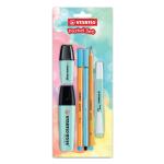 Stabilo 70/113-6 Fosforlu Kalem Tek Renk Pastel Set 6 Lı Mavi
