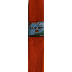 Bafix Krapon Kağıdı 50x200 CM Turuncu Krapon Kağıdı 10 Lu Paket