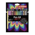 Stabilo Pen 68 Arty Keçe Uçlu Kalem Seti 18 Renk