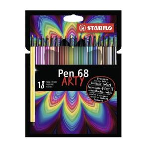 Stabilo Pen 68 Arty Keçe Uçlu Kalem Seti 18 Renk