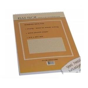 Klas 0484 A4 Bloknot Spiralli Office Book Kareli 100 Yaprak 6 Lı Paket