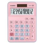 Casio MX-12B Masaüstü Hesap Makinesi Pembe 12 Hane