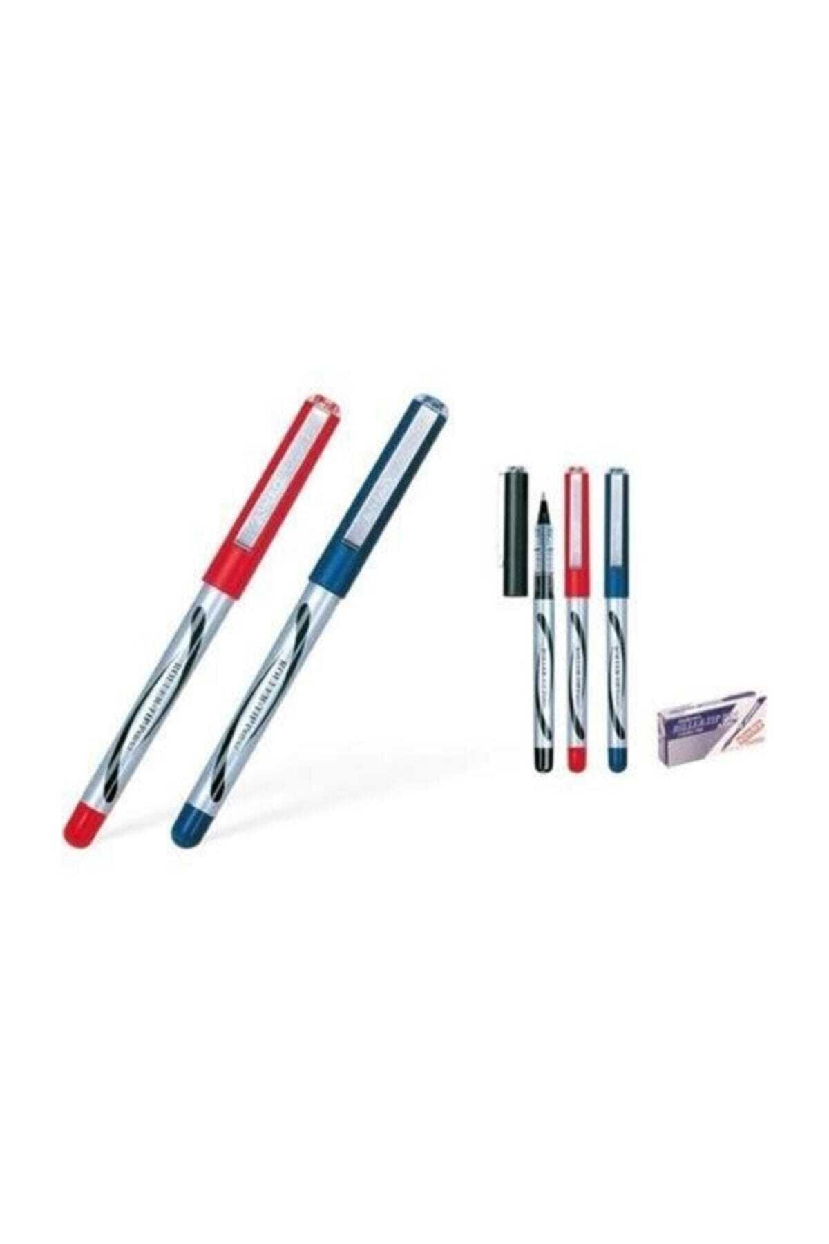Aihao Roller Kalem Bilye Uç 0.5 MM Mavi AH2000A (12 Li Paket)