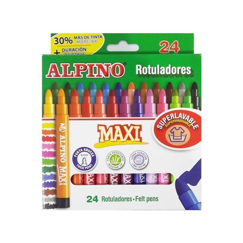 Alpino Keçeli Boya Kalemi Maxi 24 Lü Keçeli Boya Kalemi