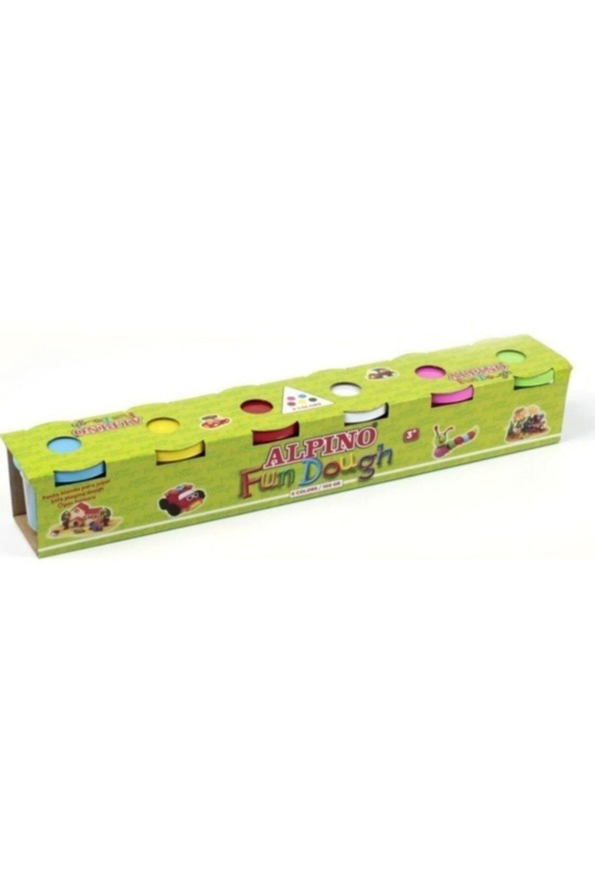 Alpino Oyun Hamuru 6 Renk 600 Gram Oyun Hamuru