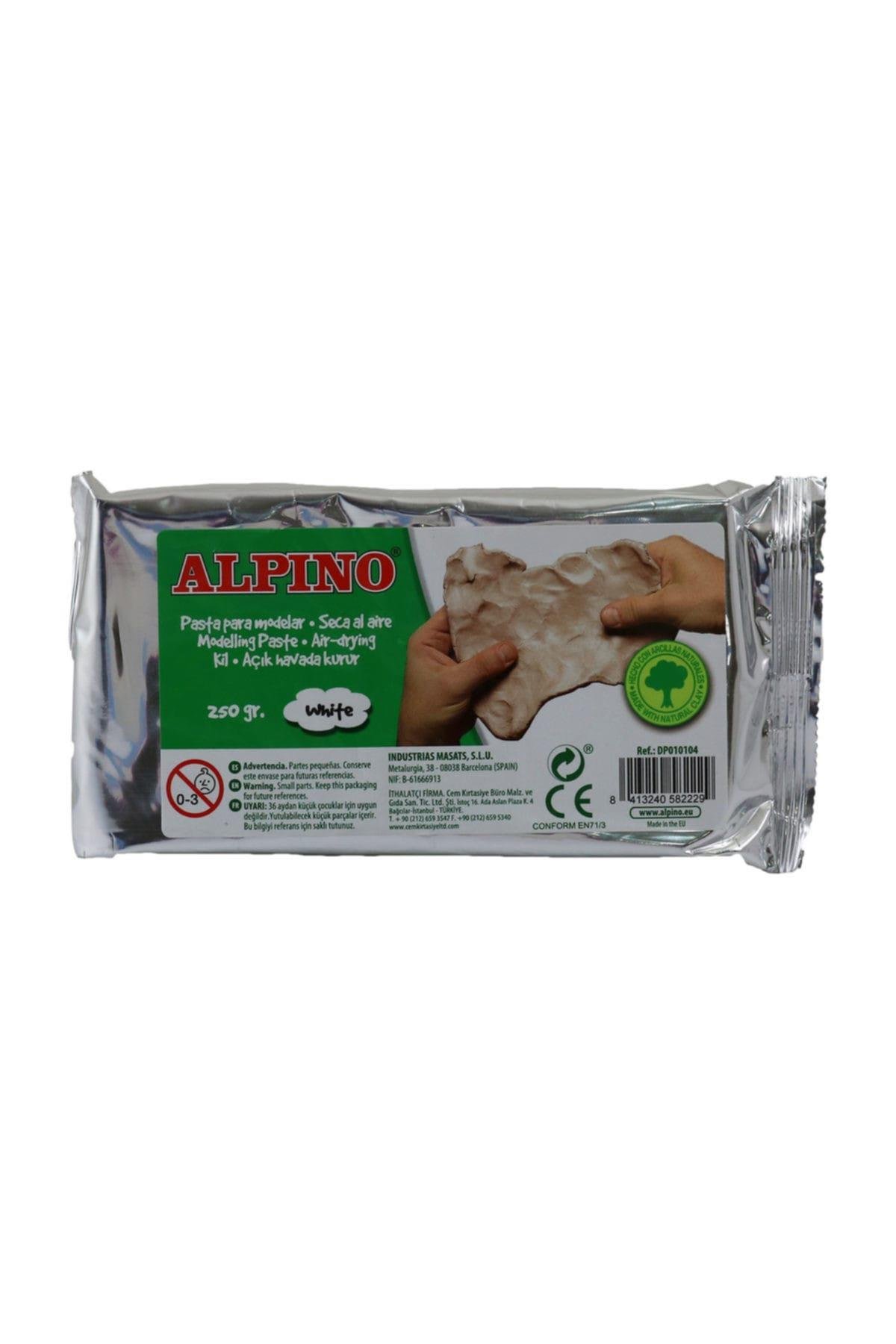 Alpino DP010104 Seramik Hamuru 250 Gr. Beyaz