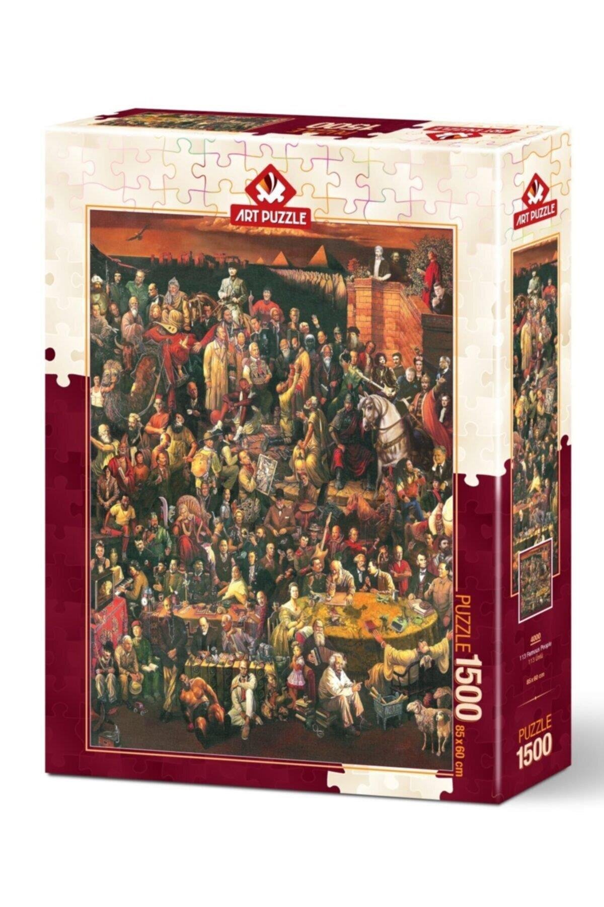 Art Puzzle 113 Ünlü 1500 Parça Puzzle