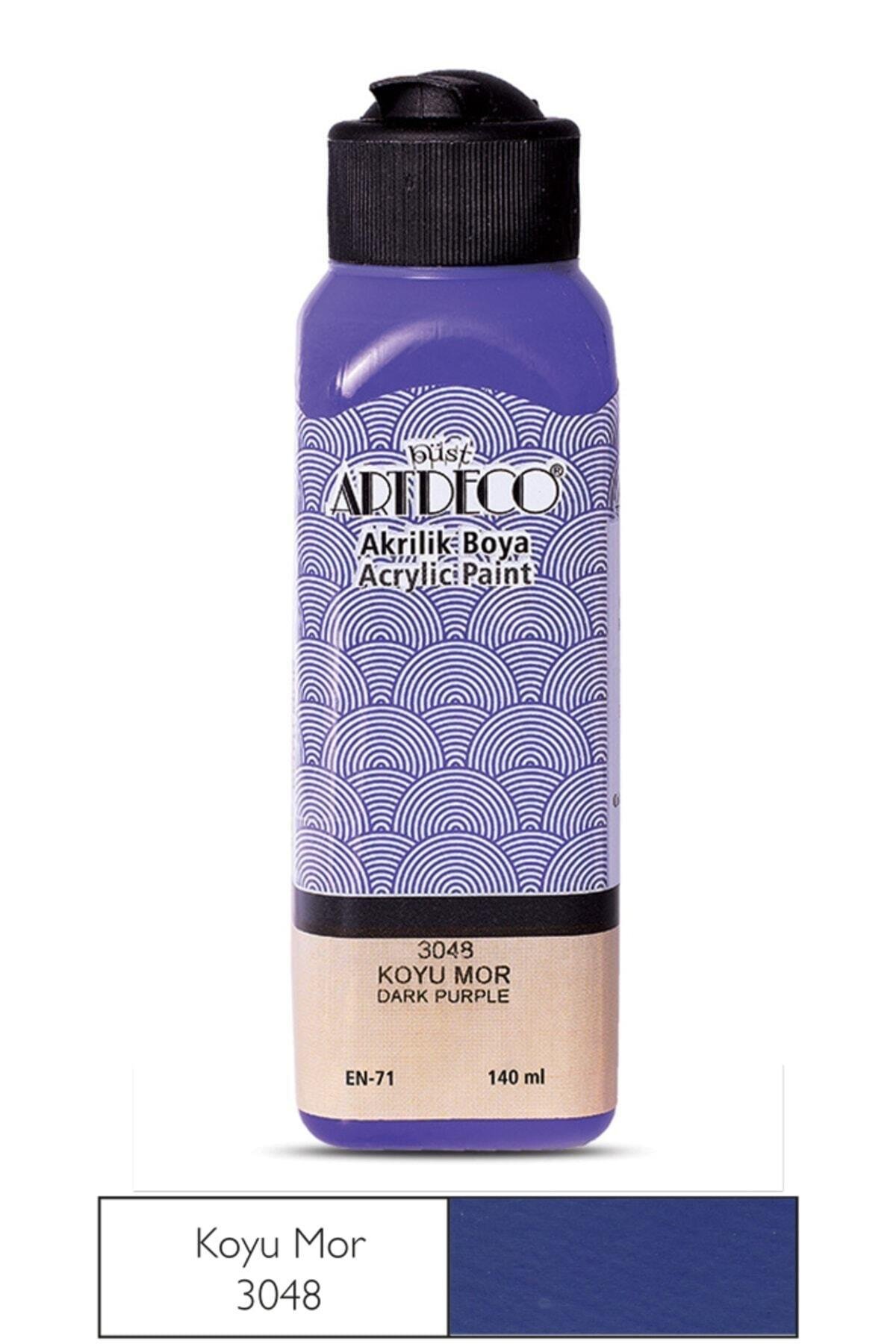 Artdeco Akrilik Boya 140 ML Koyu Mor Akrilik Boya