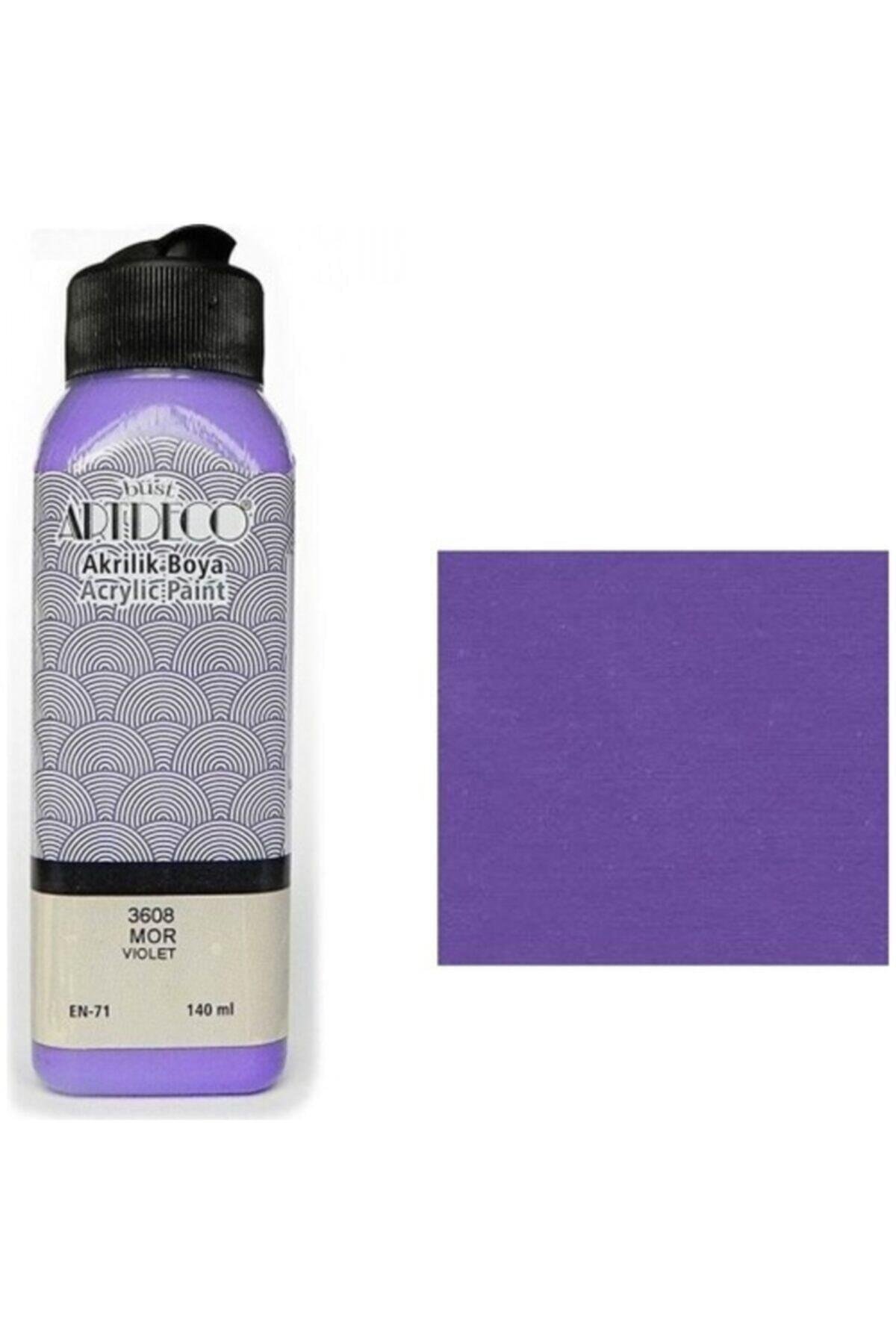 Artdeco 3608 Akrilik Boya 140 ML Mor