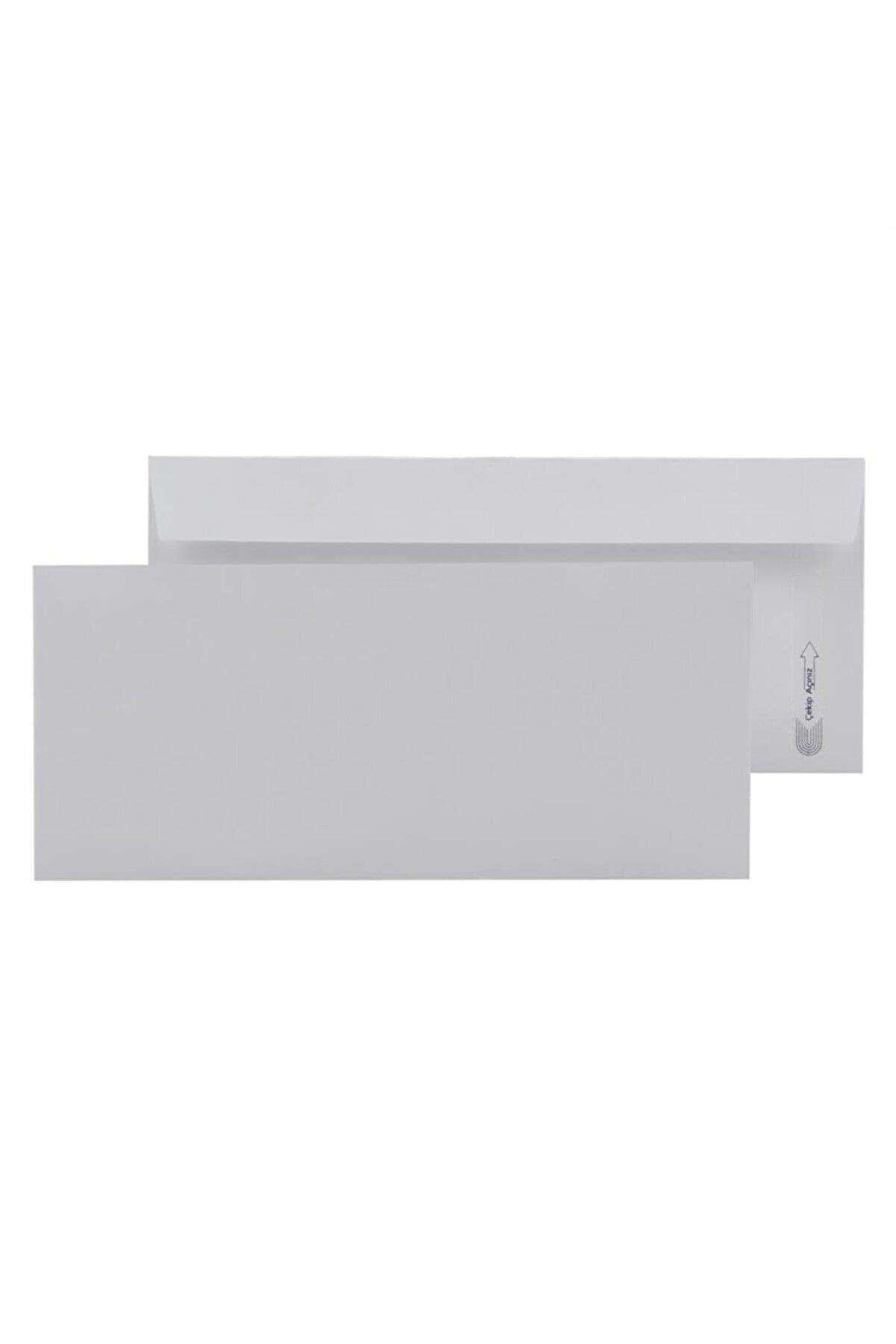 Asil Doğan AS-1004 Diplomat Zarf Extra Silikonlu 10.5x24cm 110 Gr. Beyaz x 500 Lü Kutu