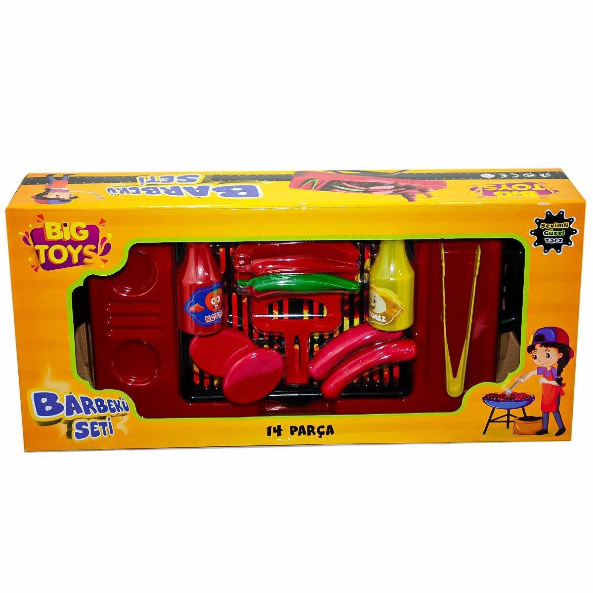 Asya Oyuncak 14 Parça Barbekü Seti