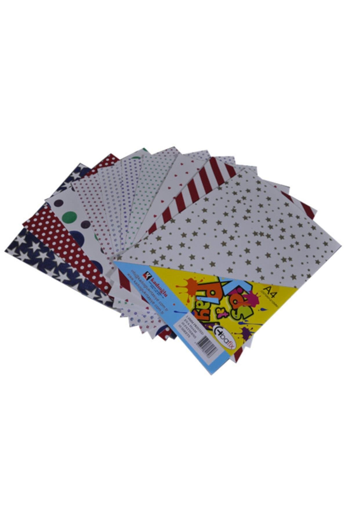 Bafix 80734 A-4 Printed Desenli Eva 10 Lu Paket