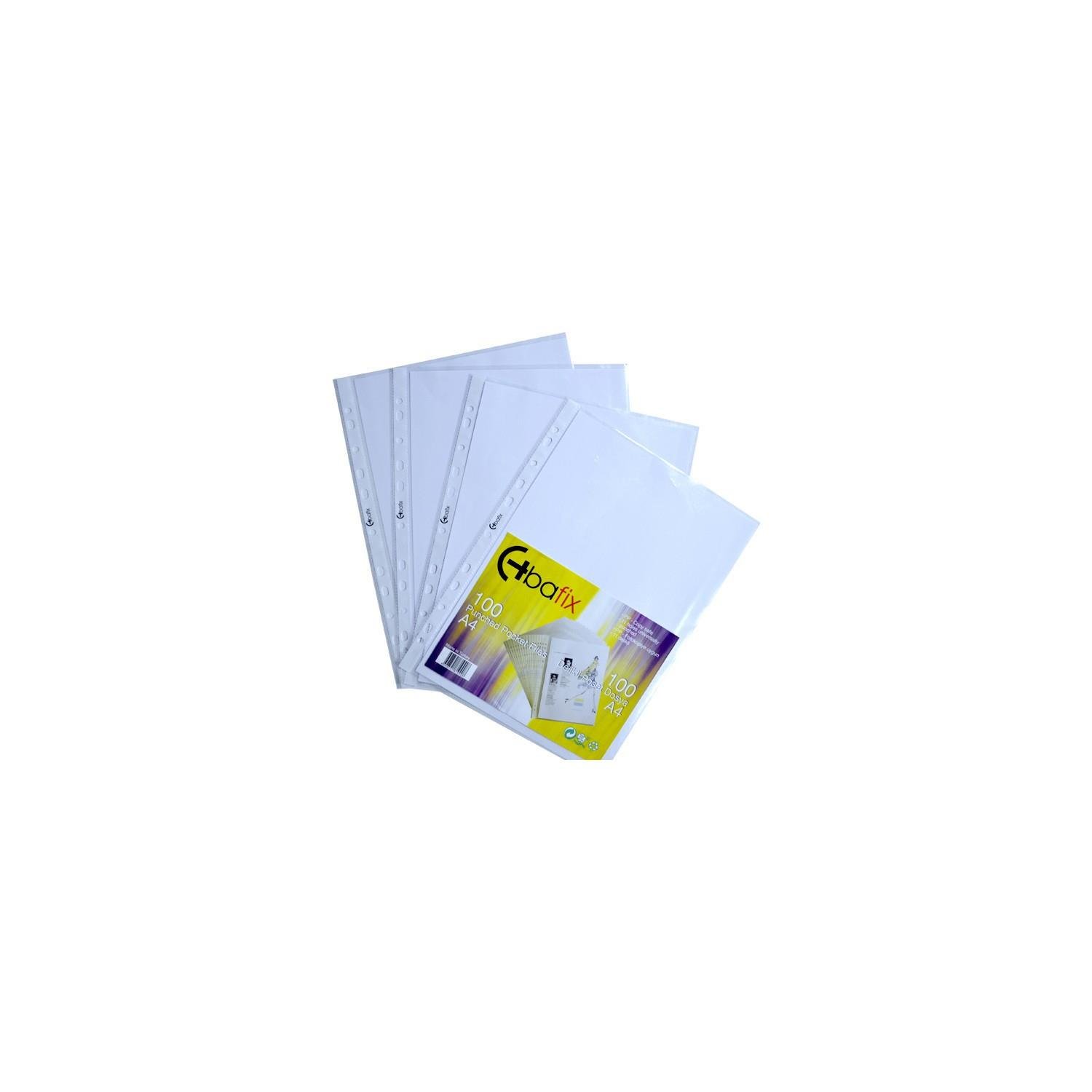 Bafix Poşet Dosya A4 Poşet Doya (1 Paket 100 Adet Poşet Dosya)