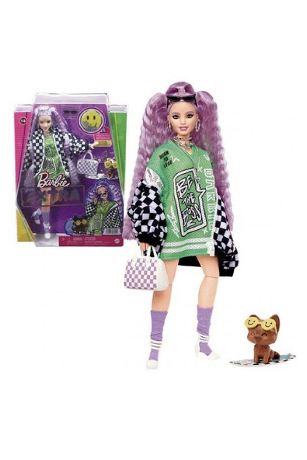Barbie Extra HHN10 Spor Ceketli Bebek