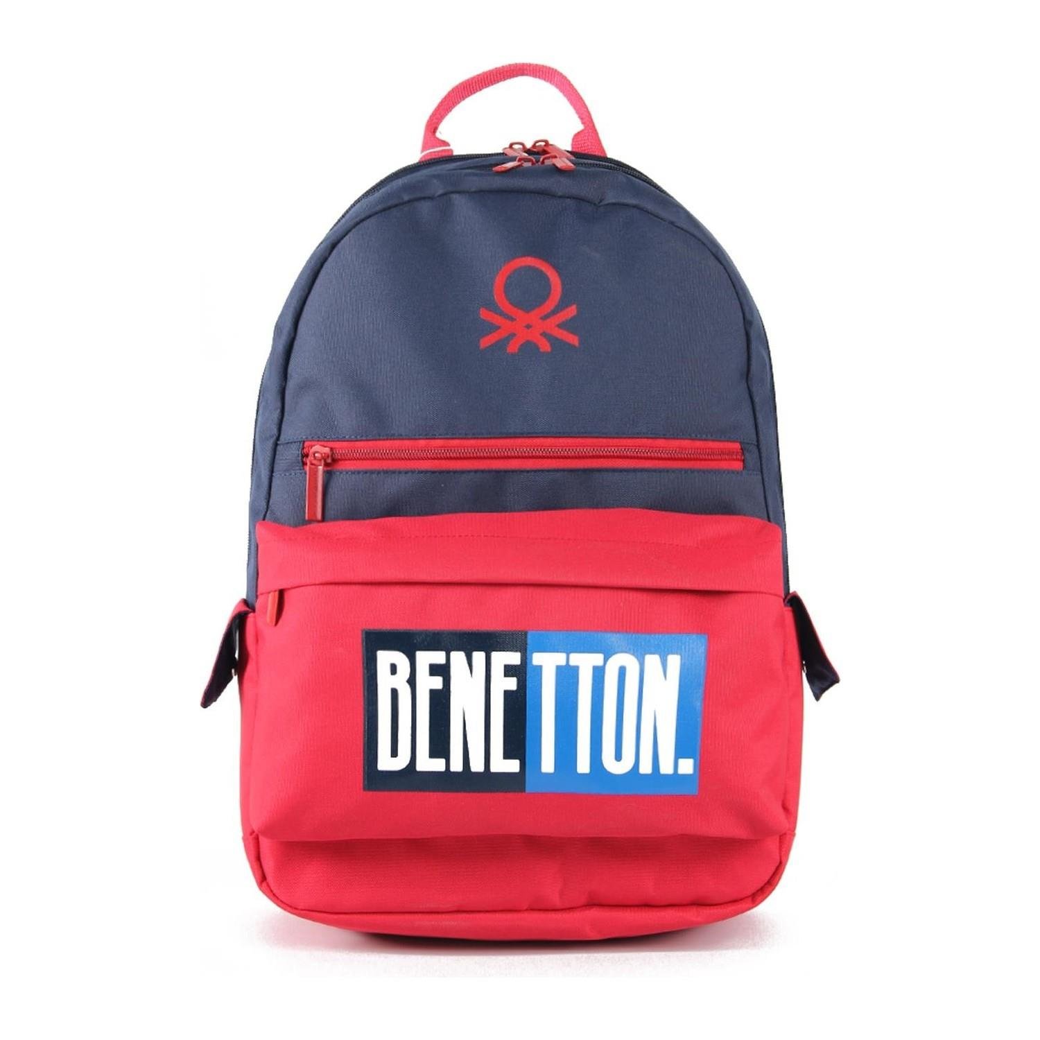 United Colors Of Benetton Sırt Çantası Çift Bölmeli Okul Sırt Çantası