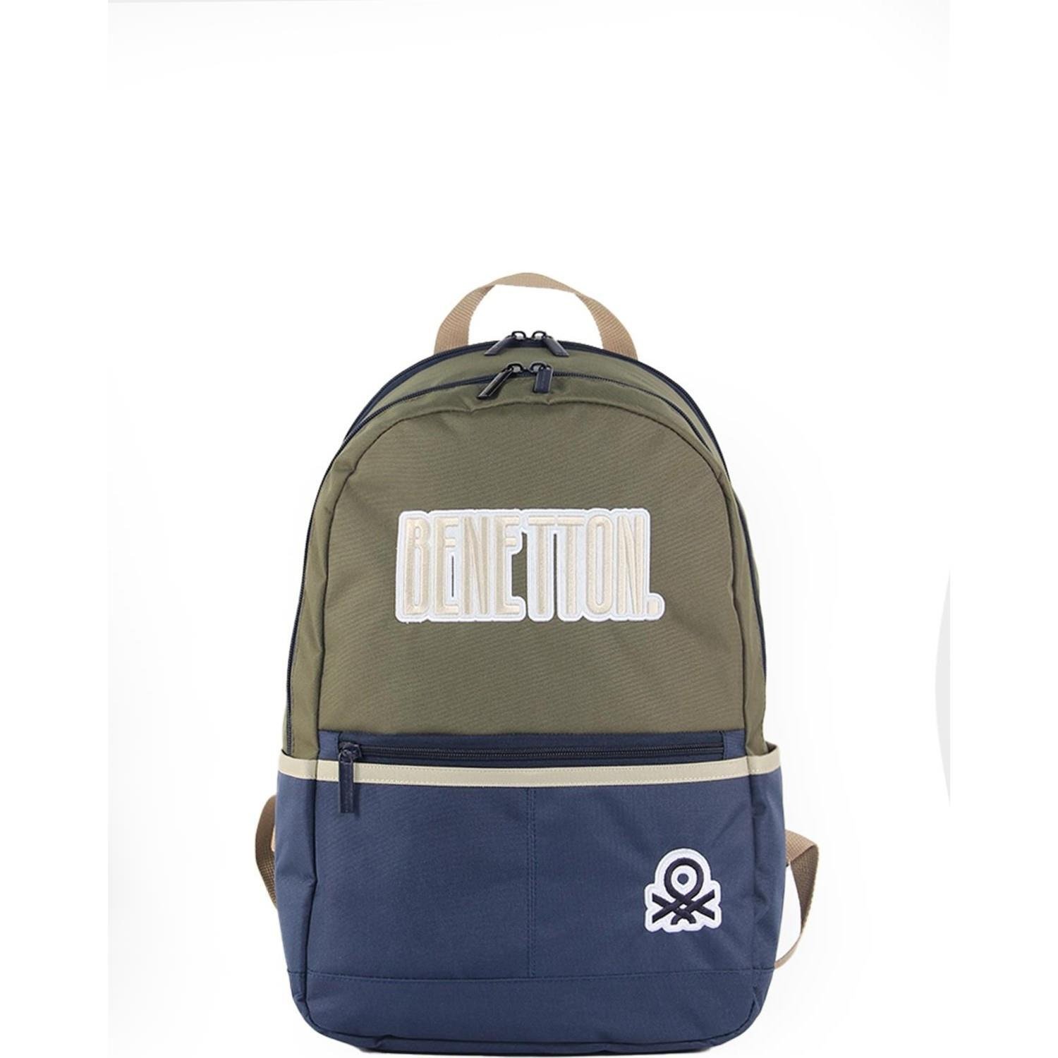 United Colors Of Benetton Sırt Çantası Çift Bölmeli Okul Sırt Çantası