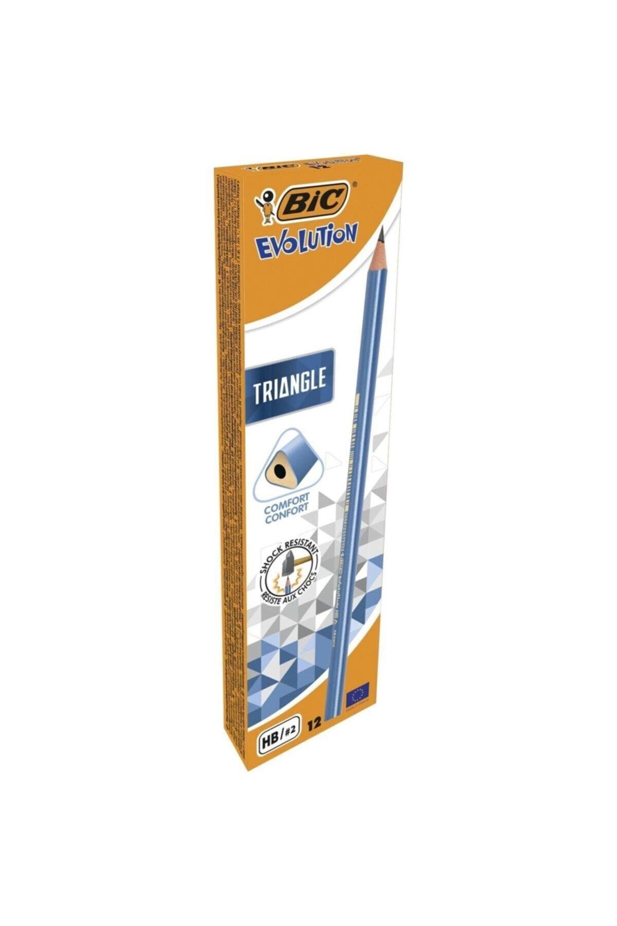 Bic Evol Triangle Üçgen Kurşun Kalem 12 Li (6 Kutu 72 Adet Kurşun Kalem)