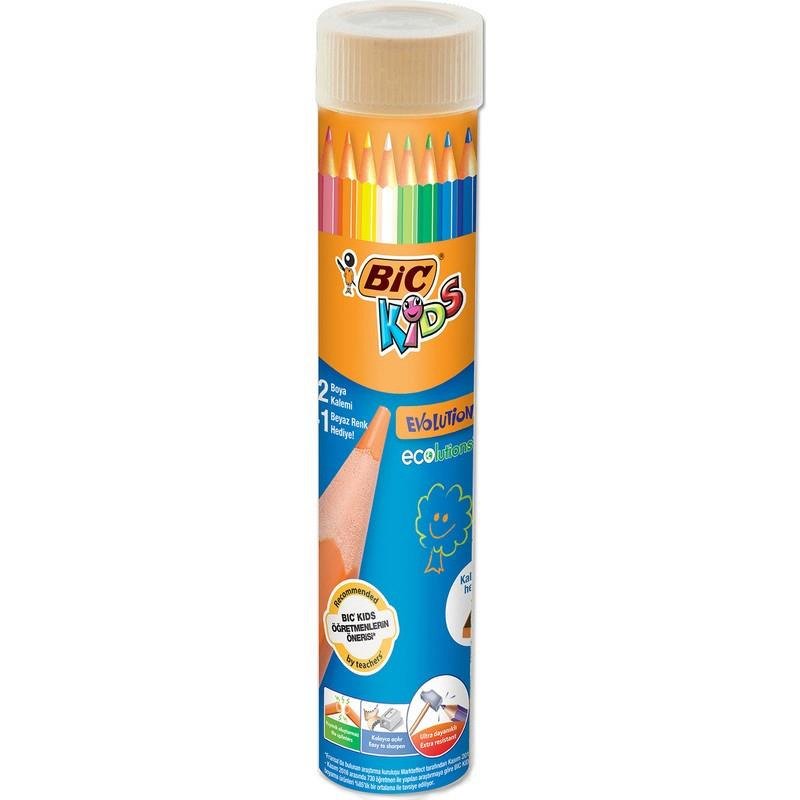 Bic Kuru Boya Evolution Metal Tüp 12+1 958191