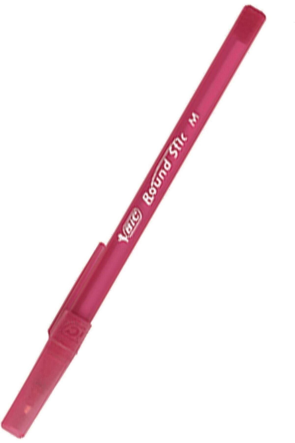 Bic 921332 Round Stick Tükenmez Kalem 1.0mm Kırmızı 60 Lı Paket