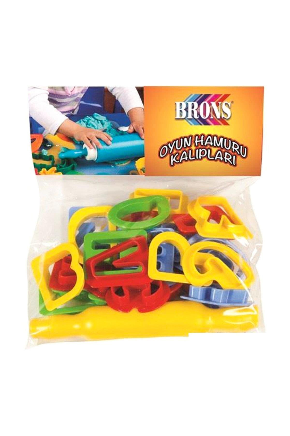 Brons Oyun Hamuru Harf Kalıp Seti BR-473