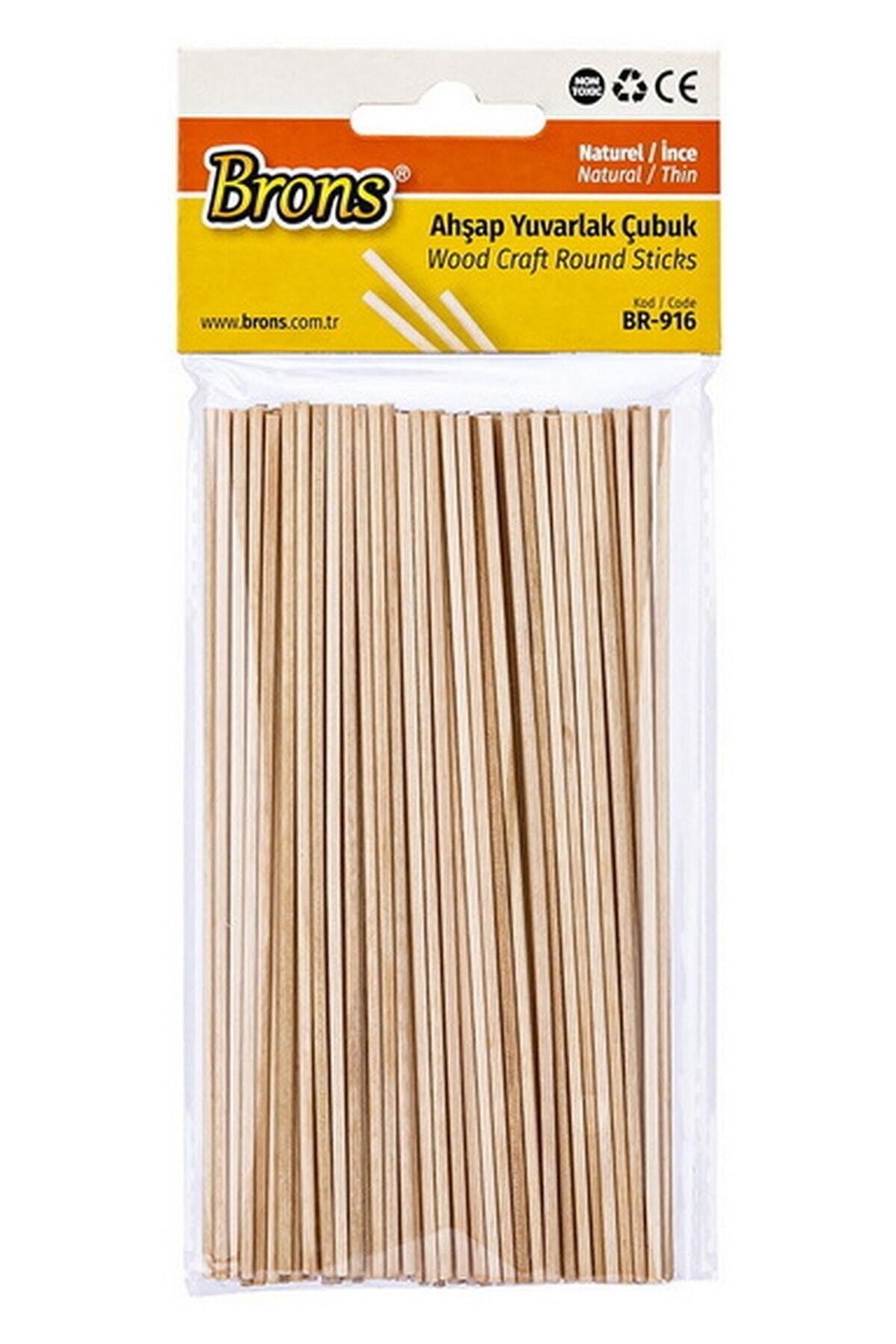 Brons Yuvarlak Çubuk Naturel İnce Yuvarlak Çubuk