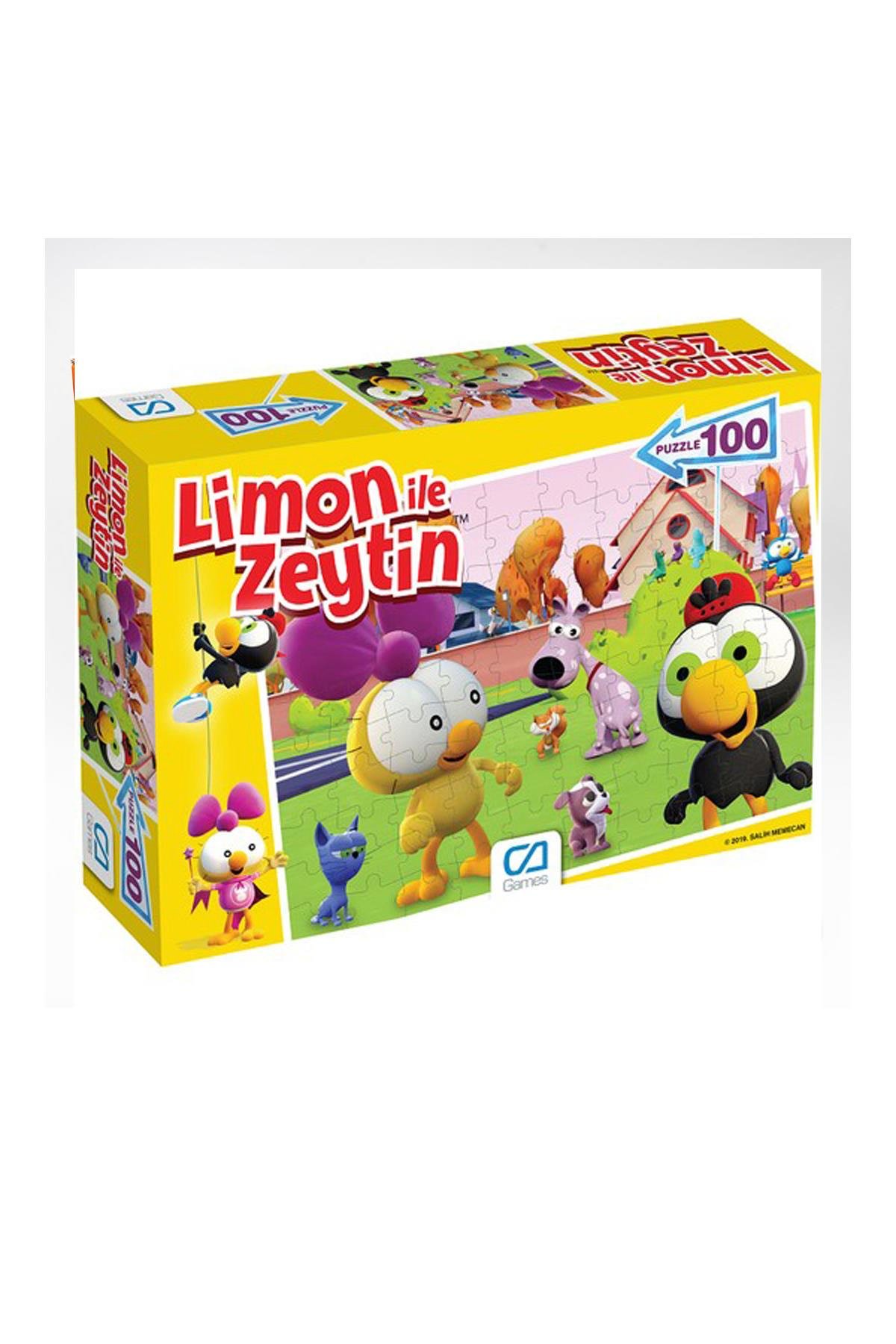 CA Games Li̇mon İle Zeyti̇n Puzzle 100 Parça