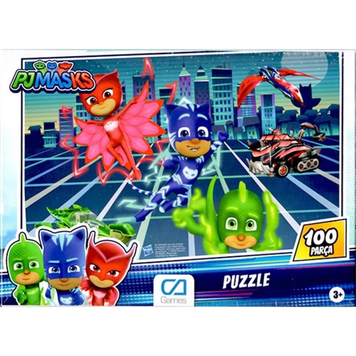 Ca Puzzle Pjmasks 100 Parça Puzzle