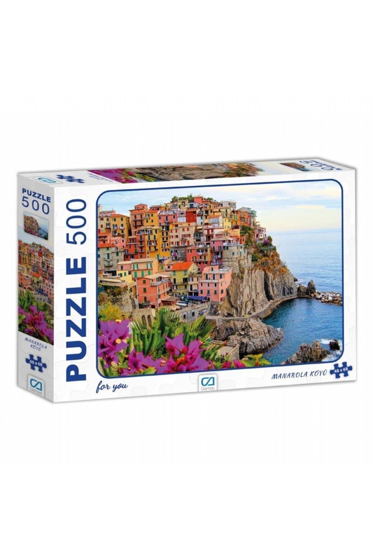 Ca Puzzle Manarola Köyü 500 Parça Puzzle
