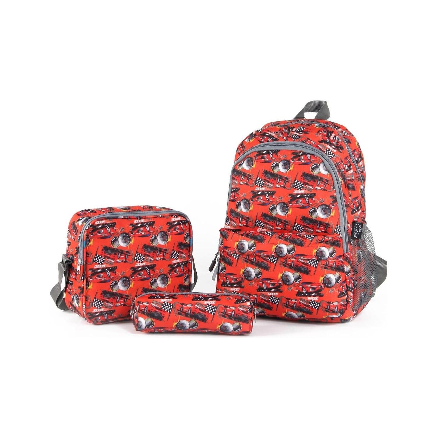 Cambridge Club Okul Sırt Çantası Seti (3 Lü Çanta Set) 40 X 31 X 16 CM