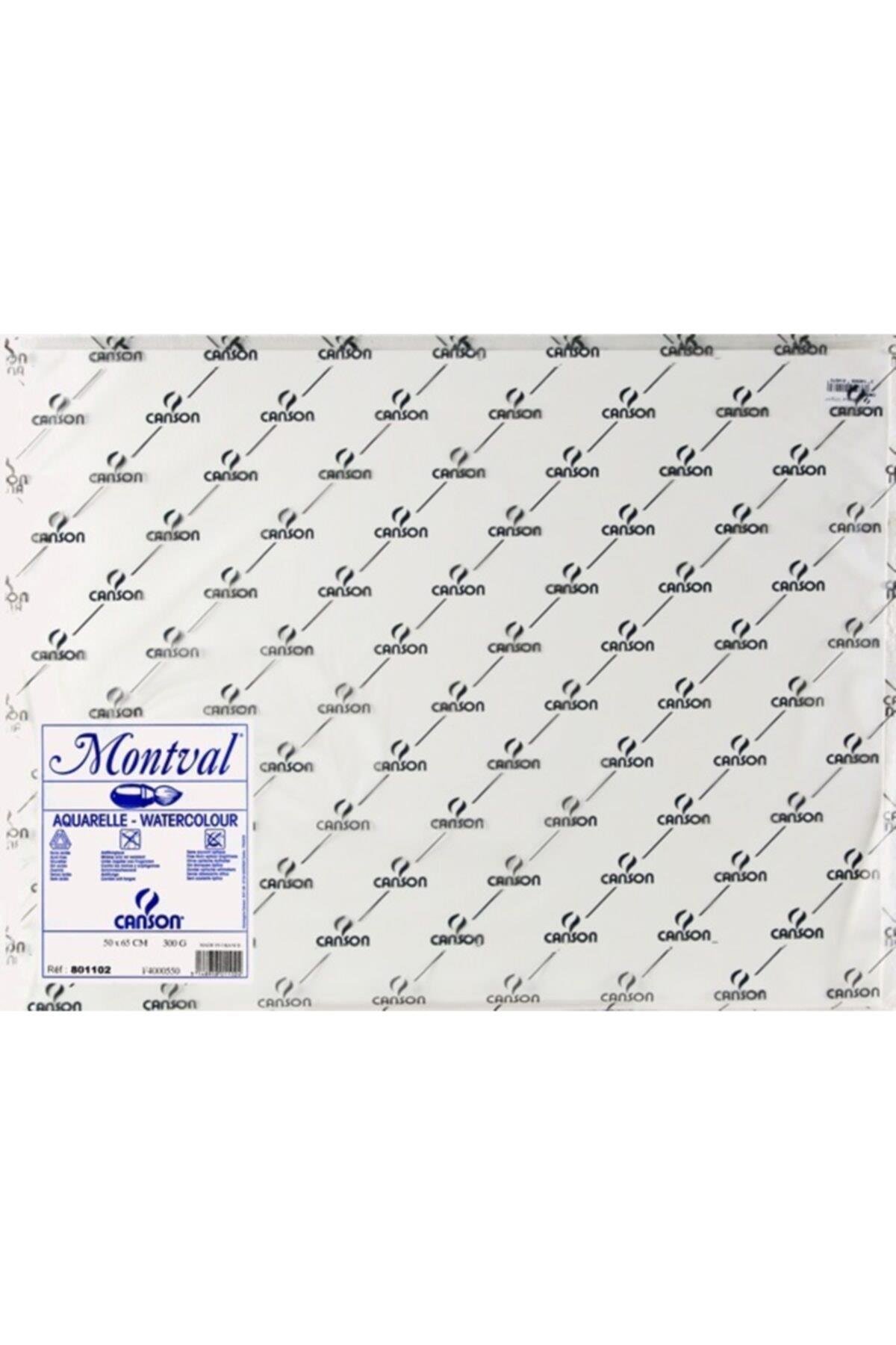 Canson Teknik Resim Kağıdı Sulu Boya Montval 300 GR 50 x 70 Cm (25 Li Paket)
