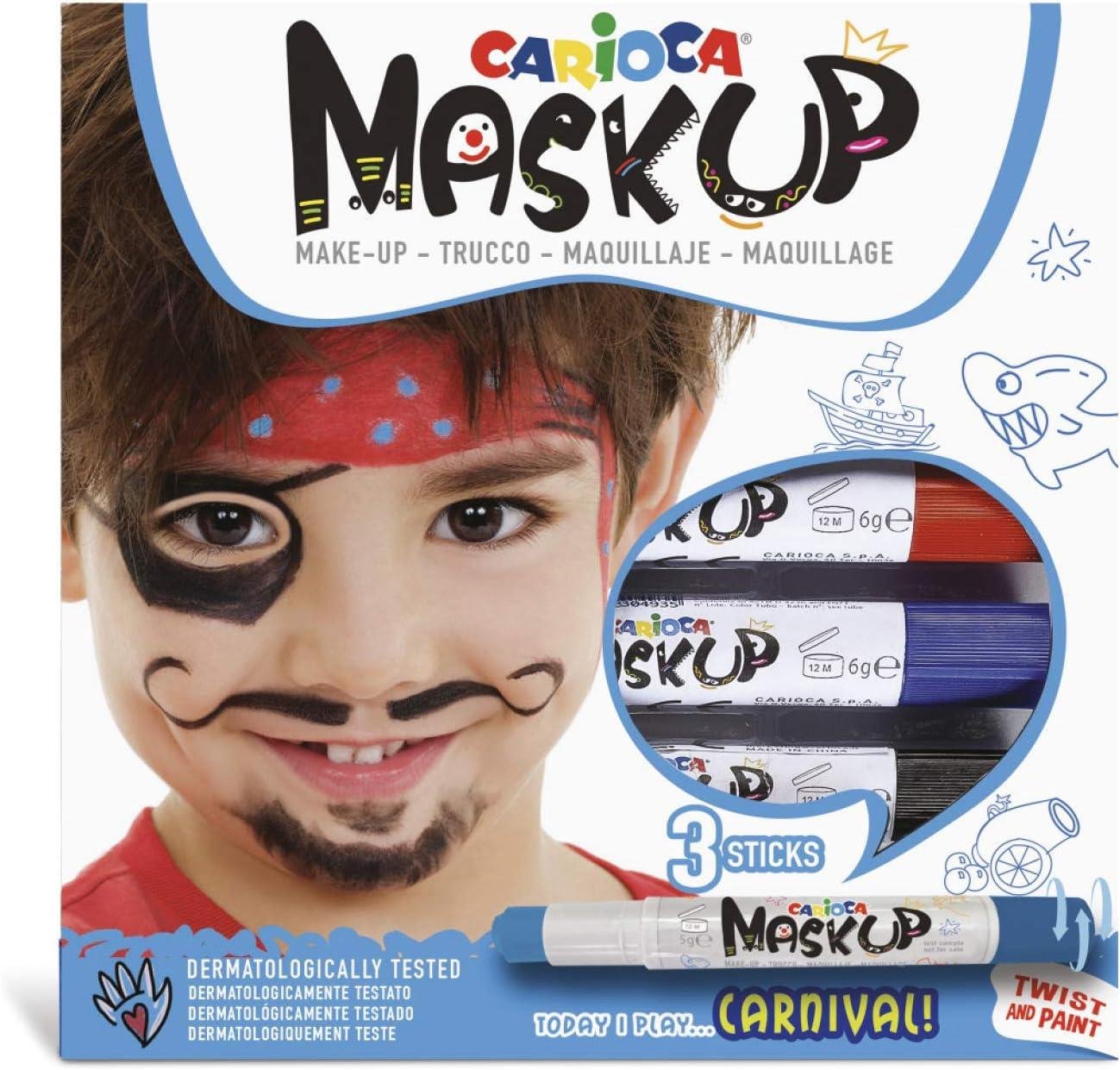 Carioca Mask Up Yüz Boyası Karnaval 3 Renk 6 Gram