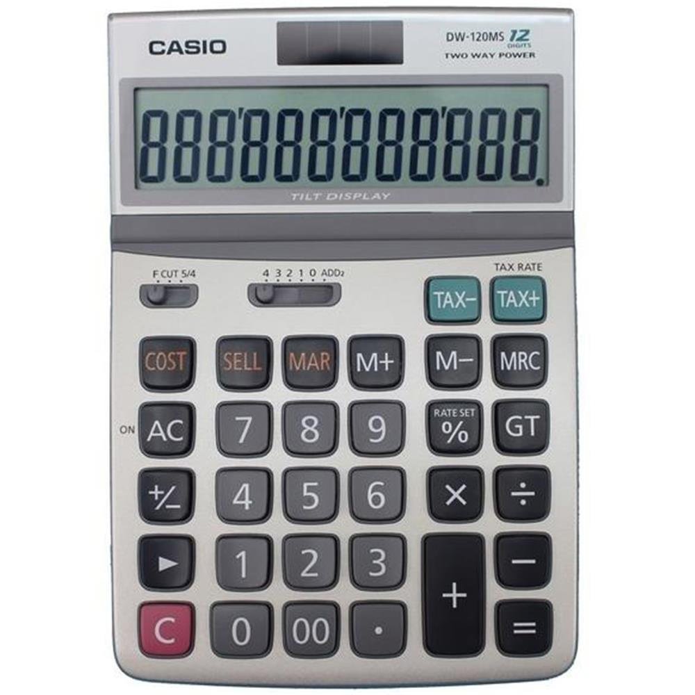 Casio Oynar Başlıklı 12 Hane Masa Üstü Hesap Makinesi