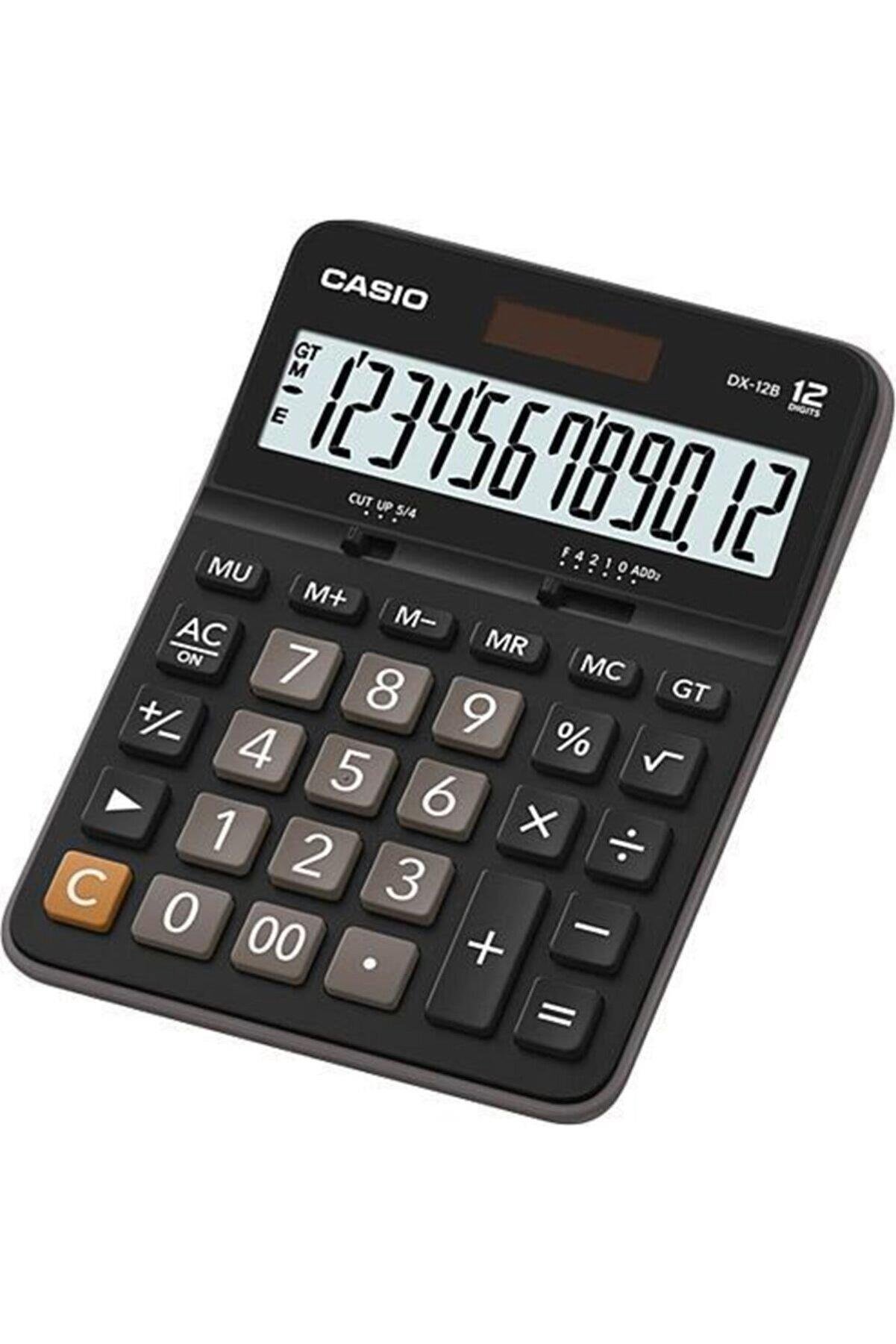 Casio DX-12B 12 Hane Masa Üstü Hesap Makinesi