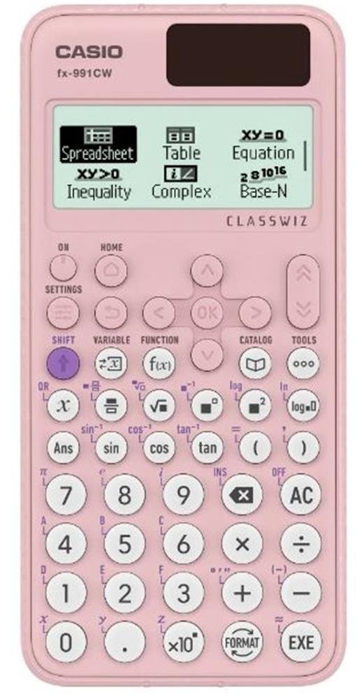 Casio ClassWiz Pembe Bilimsel Fonksiyonlu Hesap Makinesi