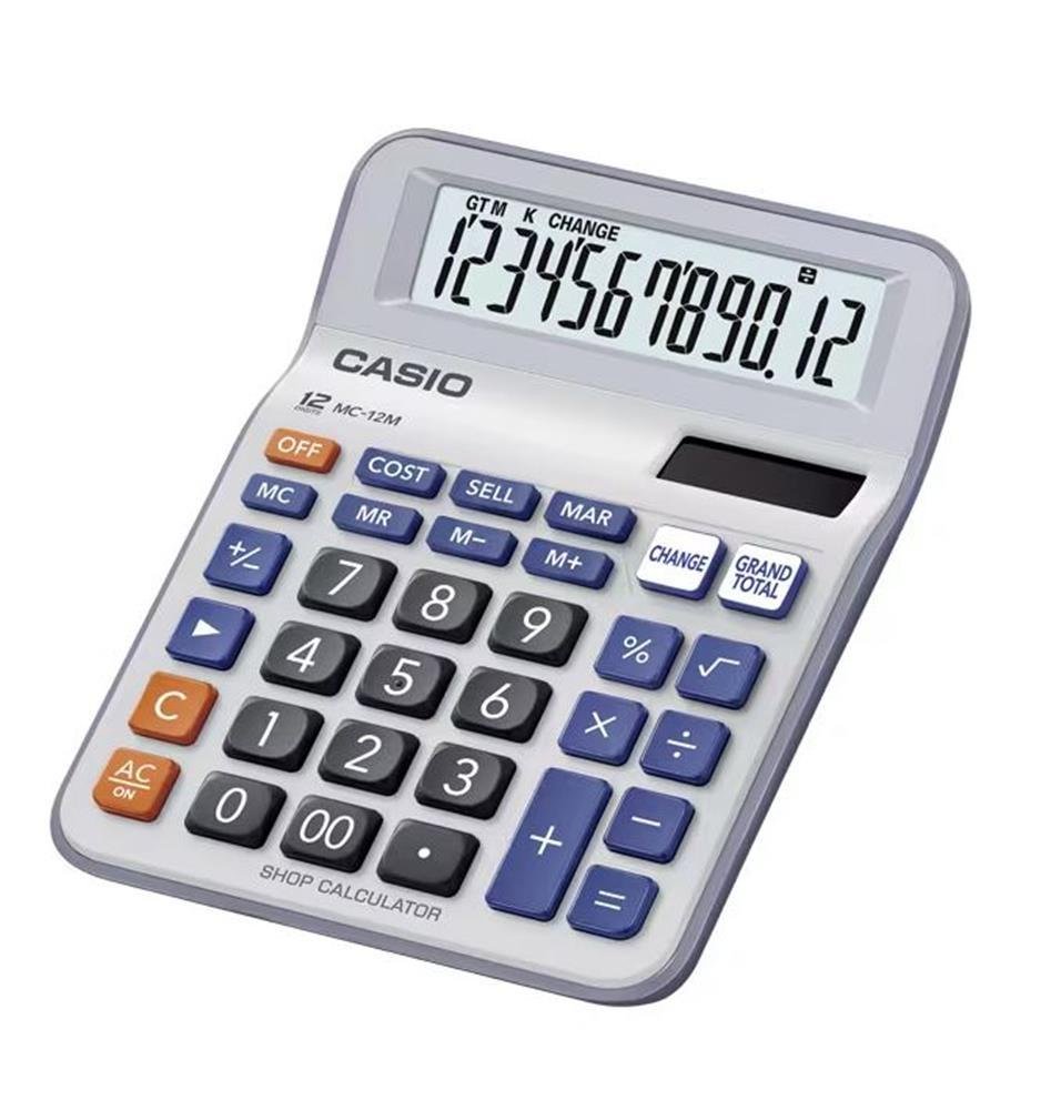 Casio 12 Hane Masa Üstü Hesap Makinesi