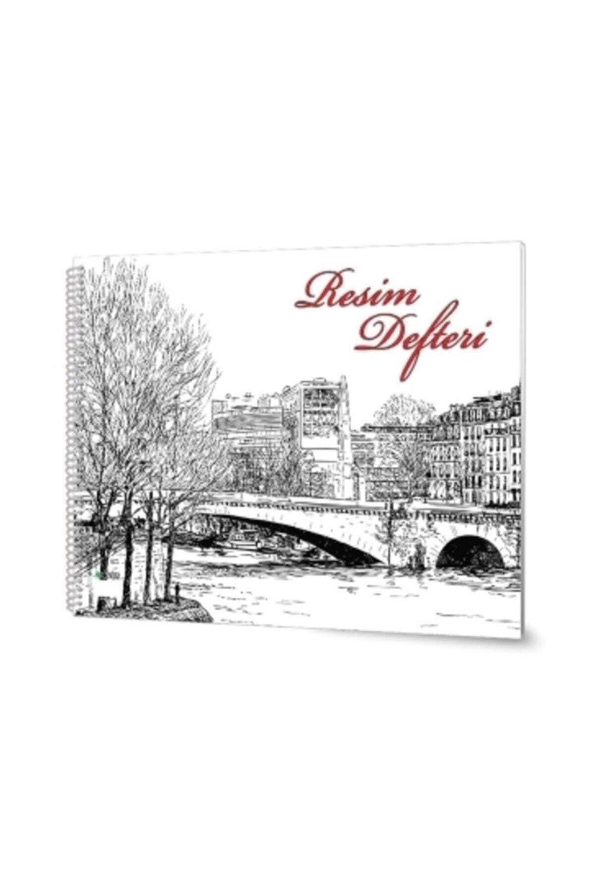 Çınar Resim Defteri Spiralli 15 Yaprak 17x24 33002 (12 Adet)