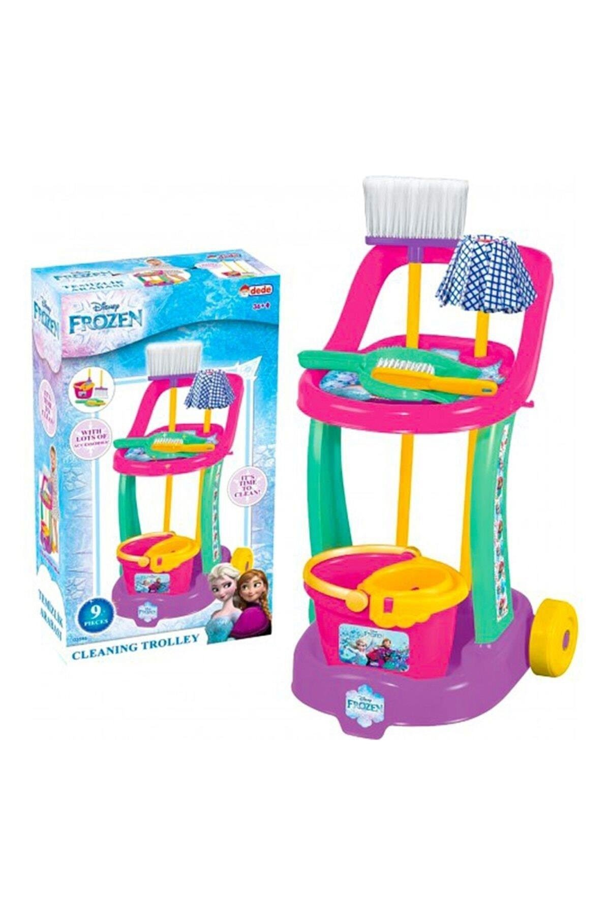 Dede Oyuncak 03596 Frozen Temizlik Arabası