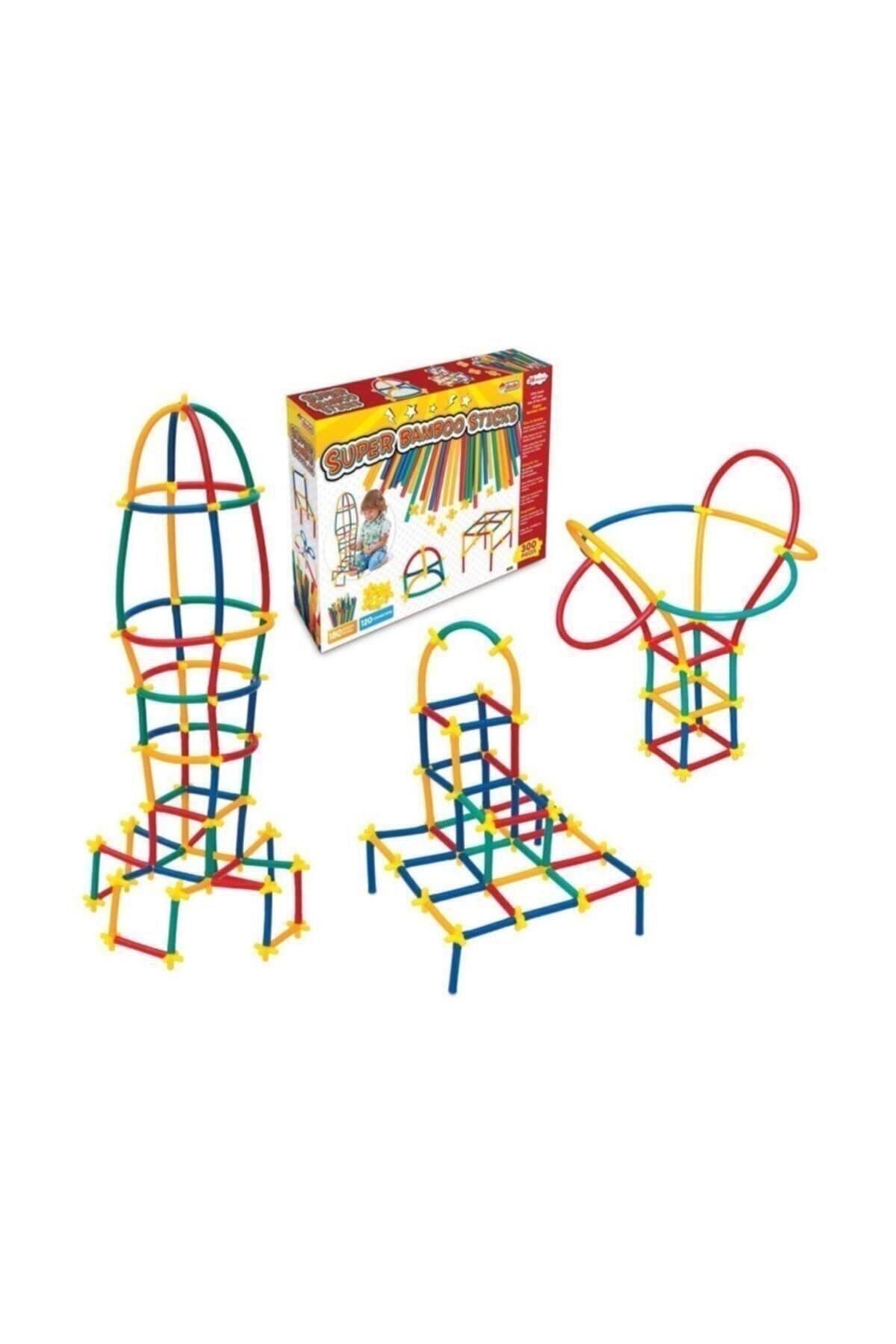 Dede Oyuncak 03462 Süper Bambu Çubuklar 300 Parça