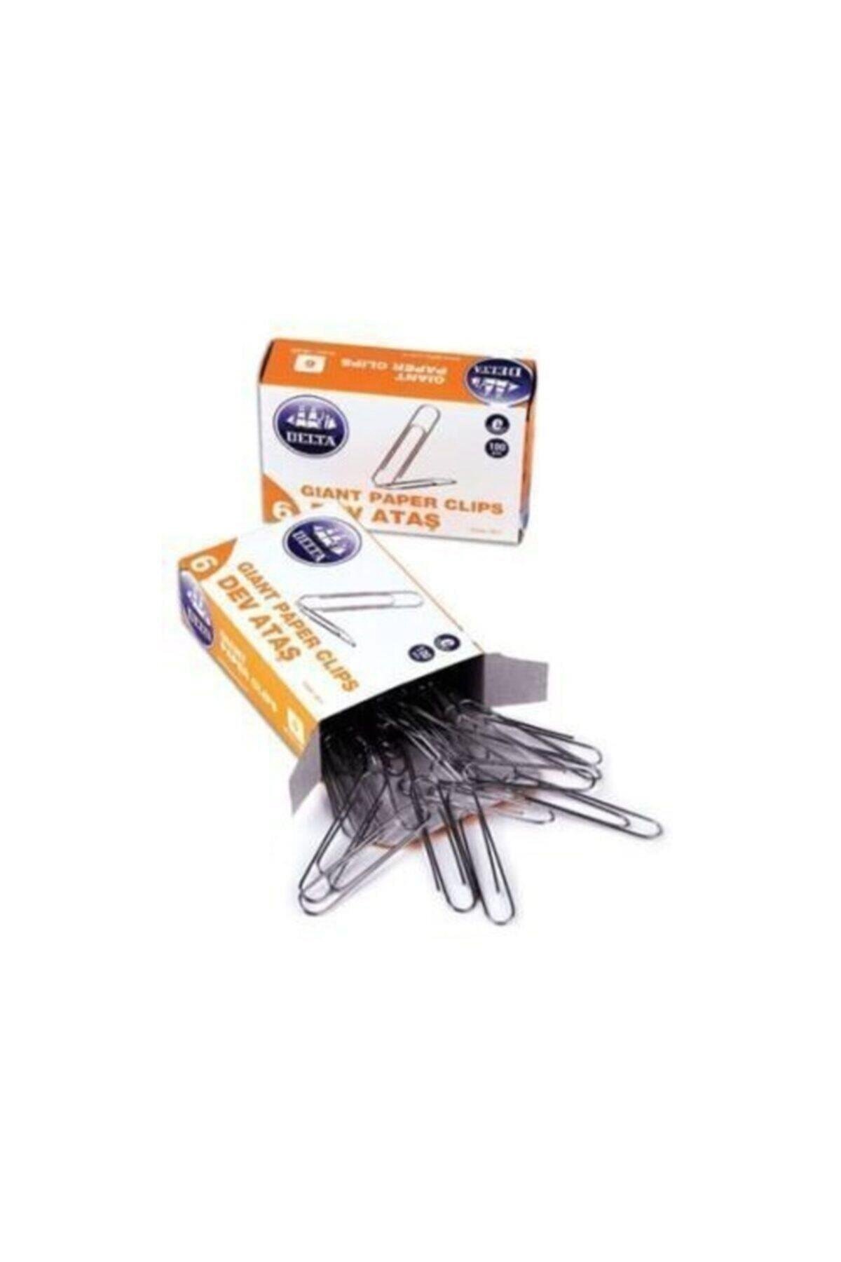 Delta Ataş Dev NO:5 5 Cm Büyük Ataş 100 Lü Kutu (1 Paket 5 Kutu)