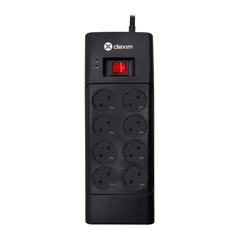Dexim SP08DG Akım Koruyucu Priz 8 Port