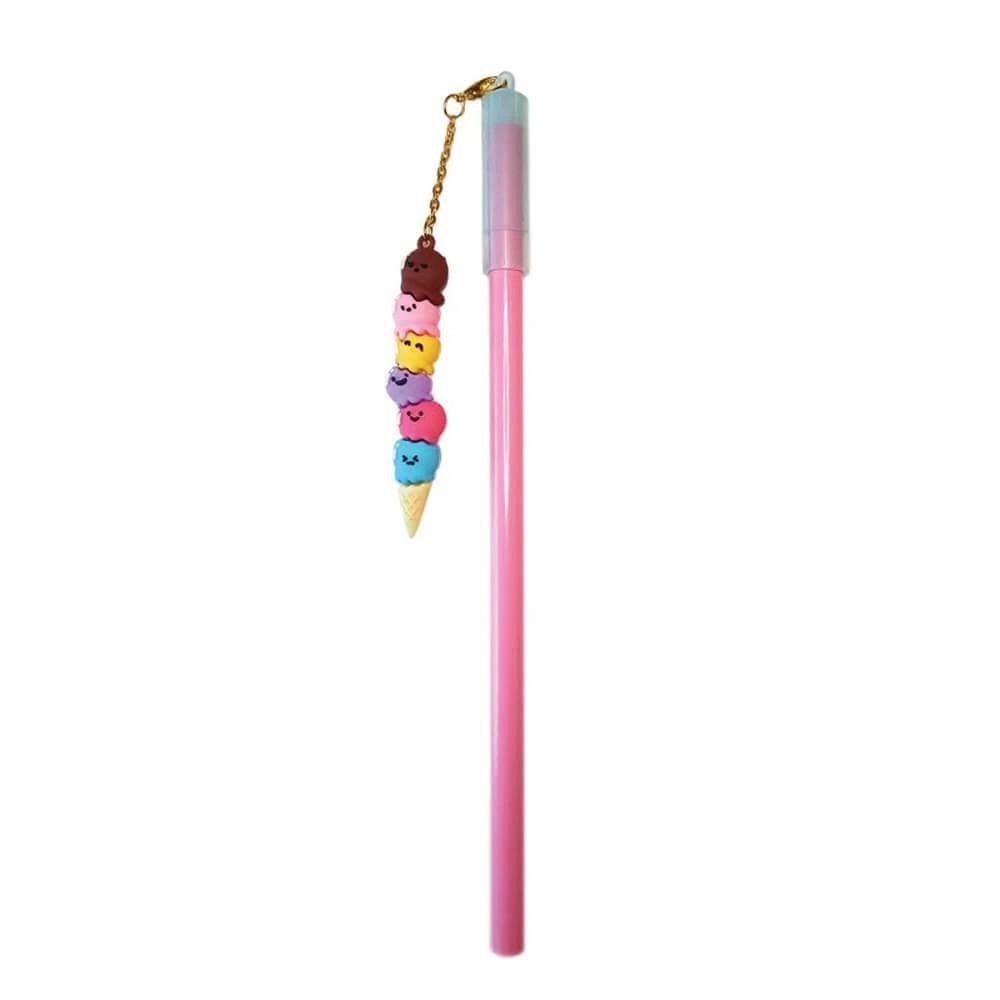 Dolphin Dondurma Başlıklı Kurşun Kalem (24 Lü Paket)