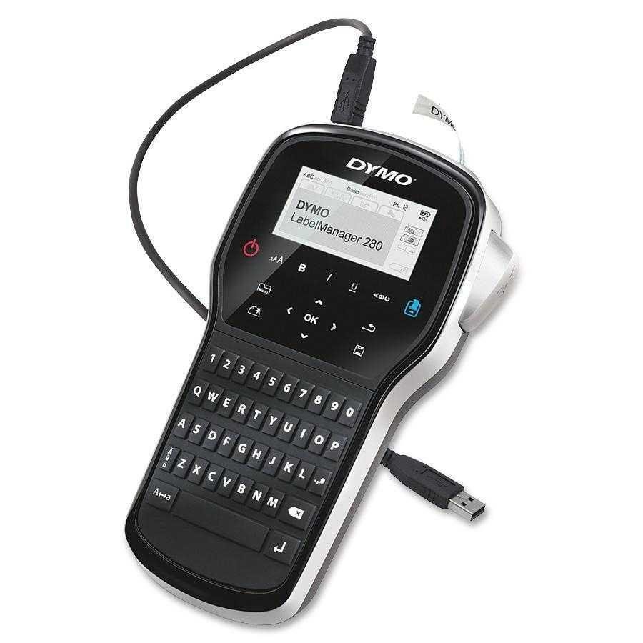 Dymo Kişisel Etiket Makinesi Label Maneger Taşınabilir Etiket Makinesi Bilgisayar Bağlantılı