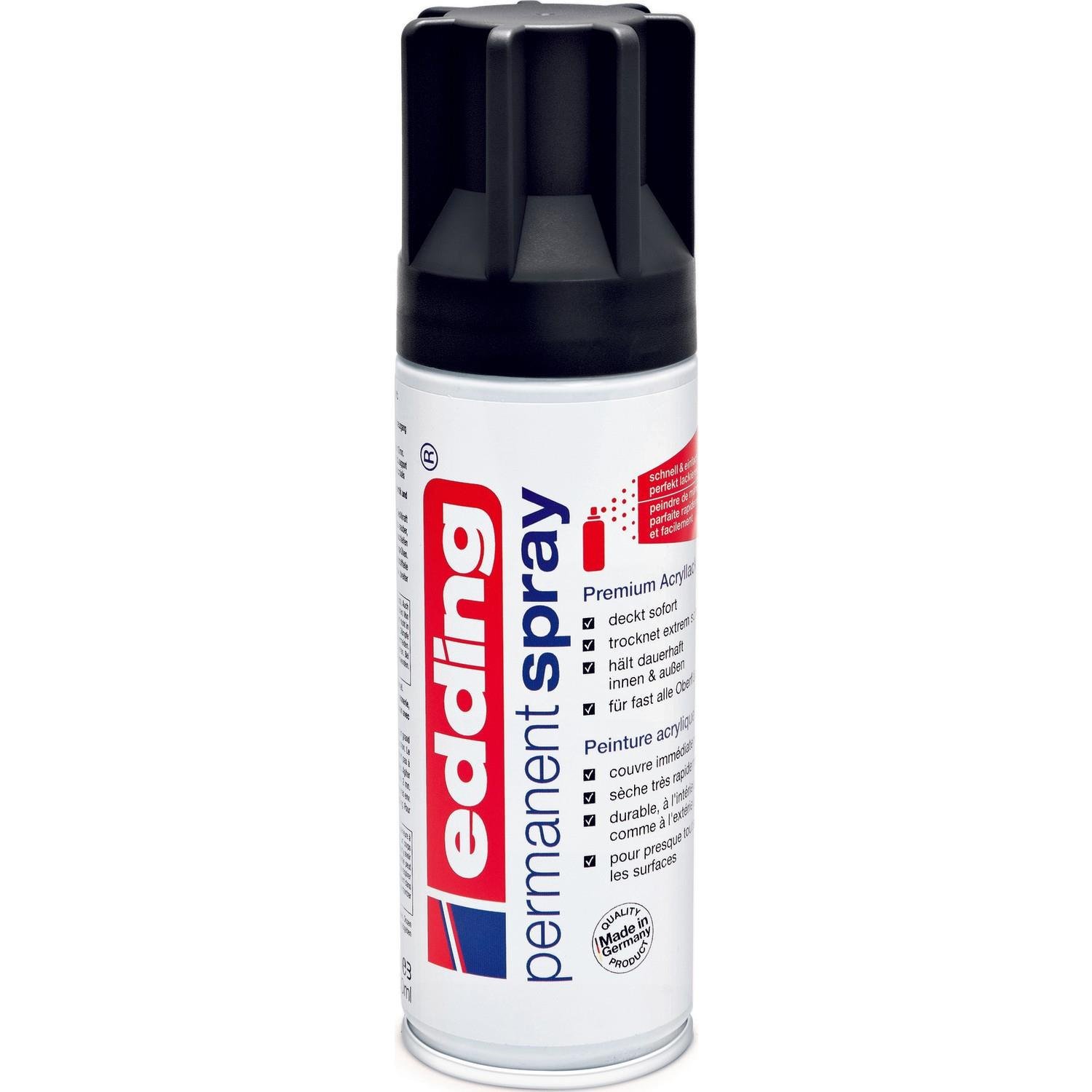 Edding 901 Permanent Akrilik Spray Mat Siyah