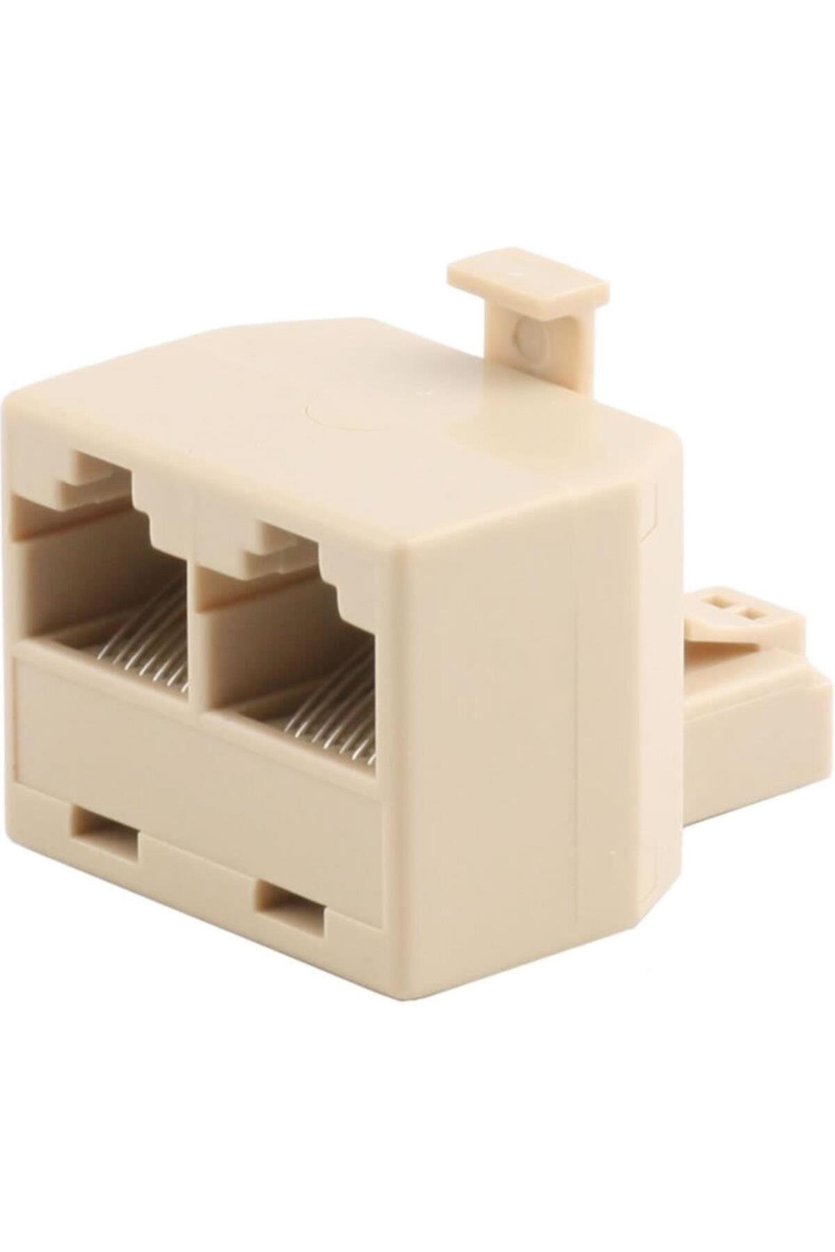 Elba Jack- 2X8P8C Jack 2li RJ45 Çoklayıcı