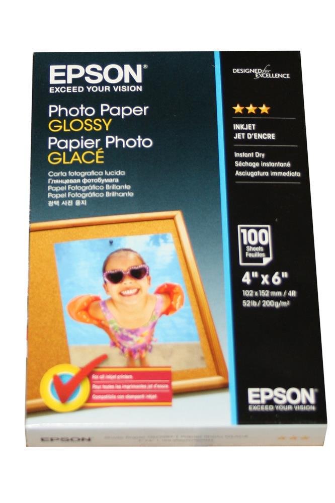 Epson S042548 Fotoğraf Kağıdı 102mm x 152mm 100 Lü Paket