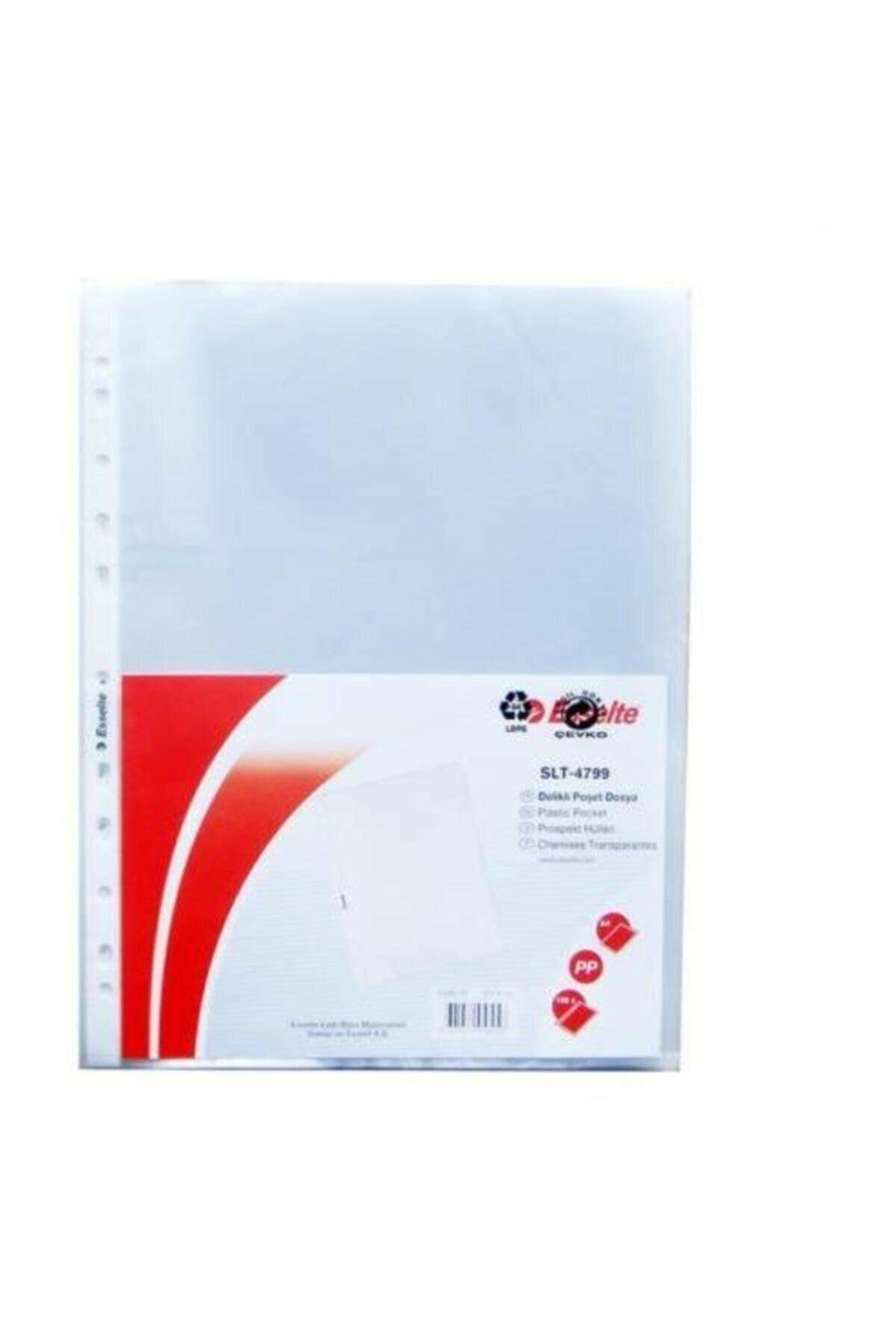 Esselte 4799 Poşet Dosya A4 Buzlu Şeffaf 100 Lü Paket