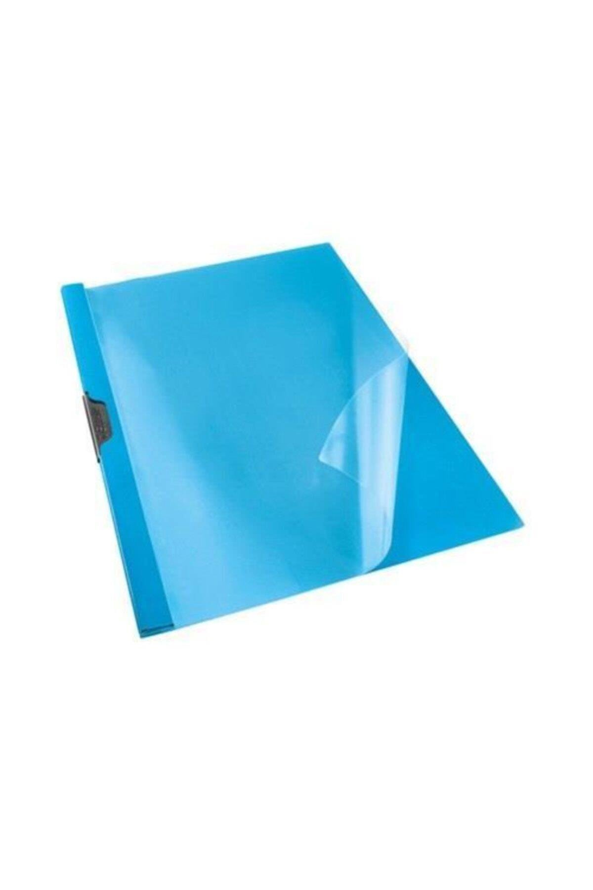 Esselte Sırttan Sıkıştırmalı Dosya Klips 22.4 x 31cm Mavi (25 Li Paket)