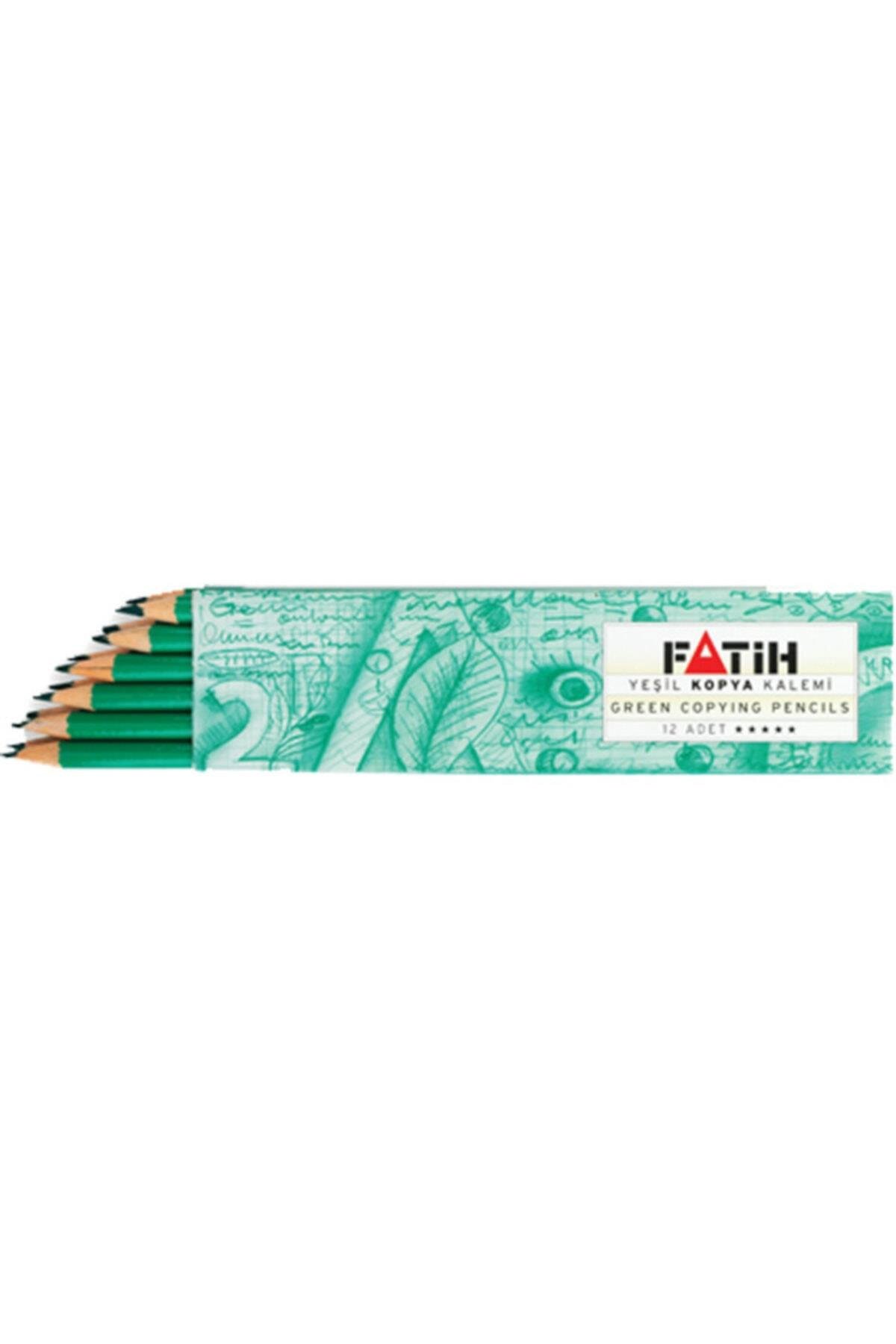 Fatih Yeşil Kopya Kalemi 12 Adet